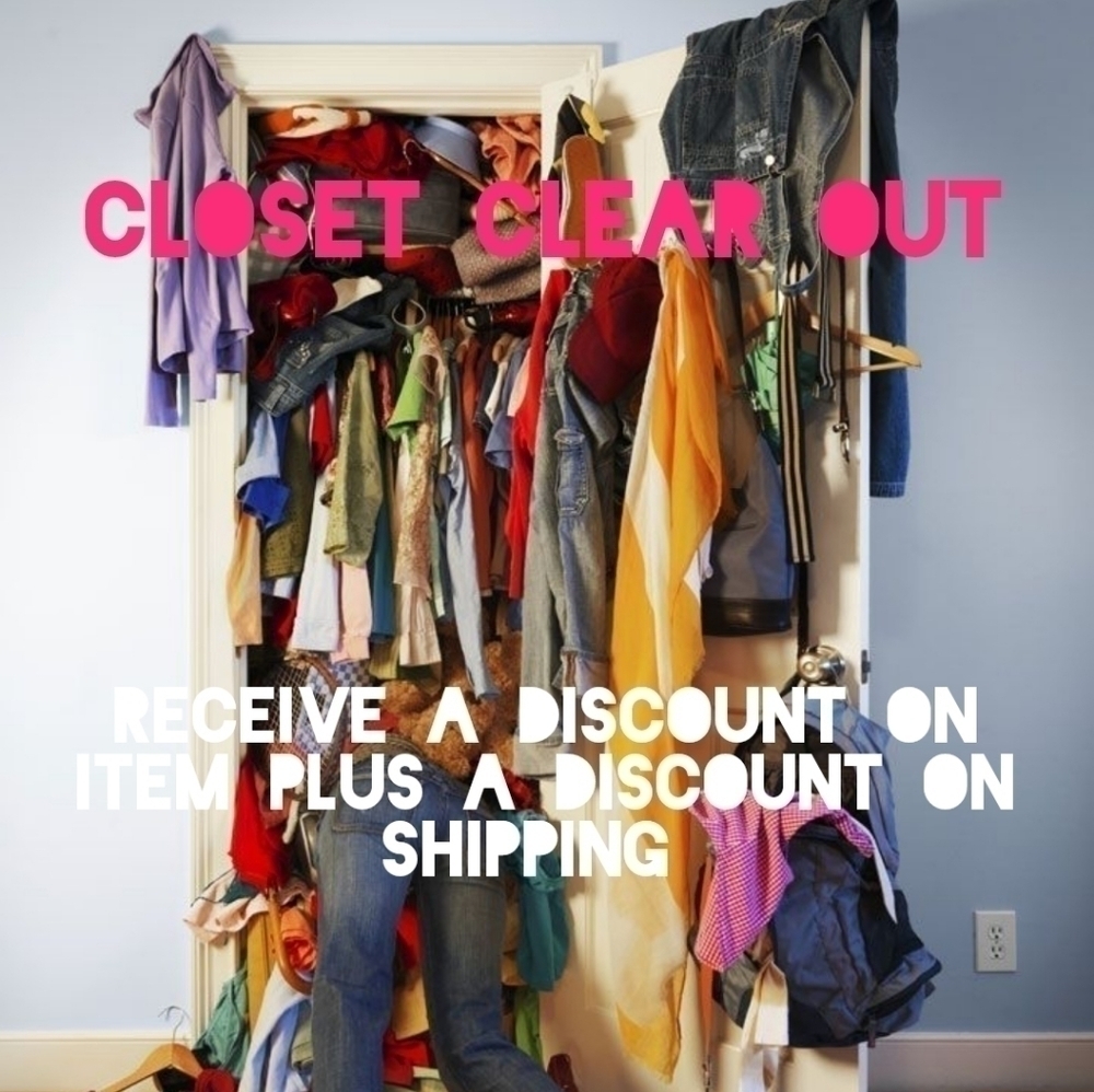 Sale - CCO - CLOSET CLEAR OUT